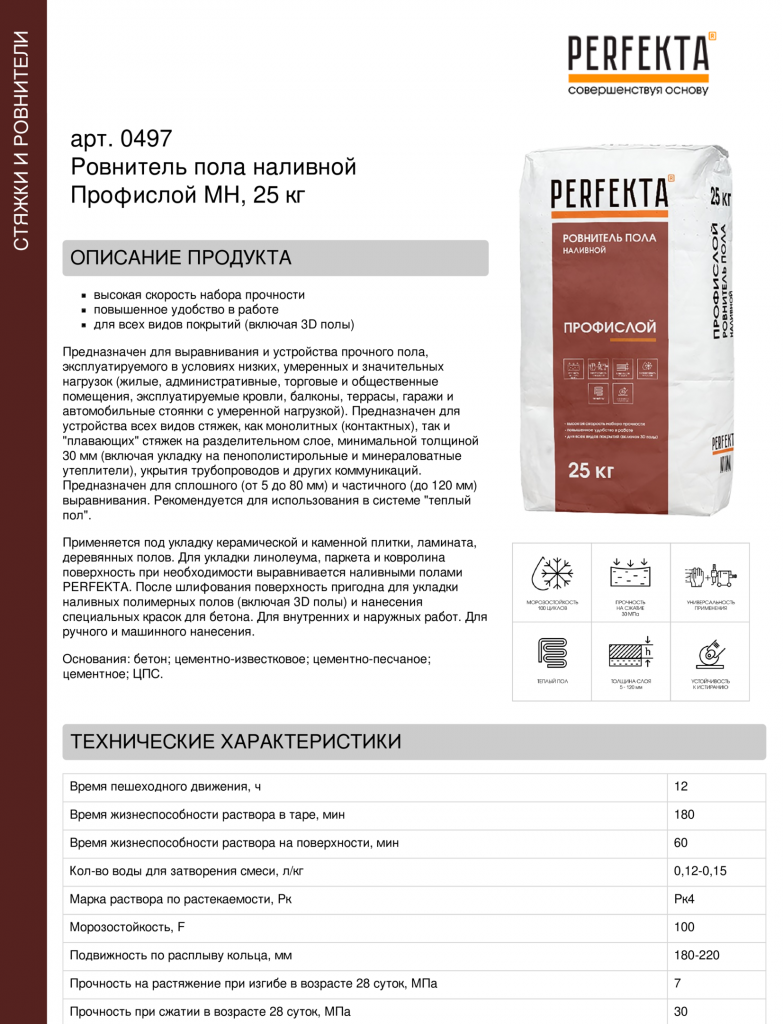 Ровнитель пола наливной Профислой МН, 25 кг (2).png