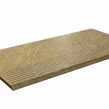 Ступень для крыльца с насечкой Paradyz Eremite Beige 300х600х8.5 мм