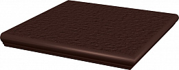 Ступень угловая с капиносом Natural Brown Duro 330*330*11 мм