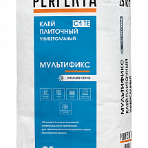 Клей плиточный универсальный Мультификс C1 TE Зимняя серия, 25 кг
