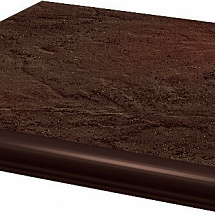 Ступень угловая с капиносом Semir Brown 330*330*11 мм