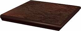 Ступень угловая с капиносом Semir Brown 330*330*11 мм