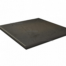 Ступень угловая с капиносом Semir Grafit 330*330*11 мм