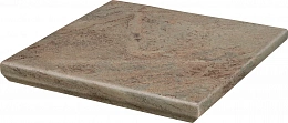 Ступень угловая c капиносом Mattone Pietra Ochra 330x330x11