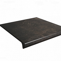 Ступень рядовая с капиносом Scandiano Brown  330*300*11 мм