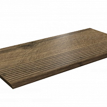 Ступень для крыльца с насечкой Paradyz Carrizo Wood 300х600х8.5 мм