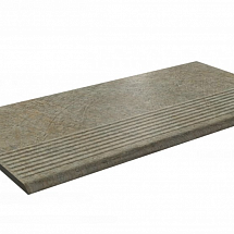 Ступень для крыльца с насечкой Paradyz Eremite Taupe 300х600х8.5 мм