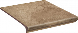 Ступень рядовая с капиносом Mattone Pietra Beige 330x300x11